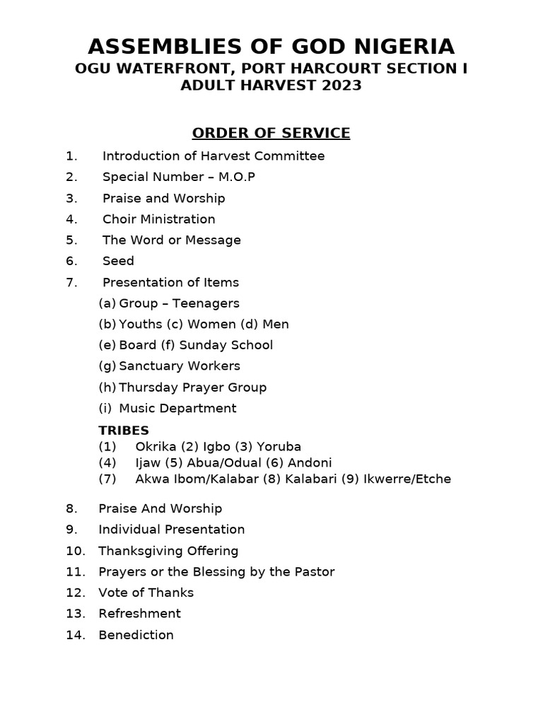 assemblies of god church nigeria crisis