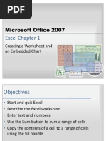 Excel Chapter 1