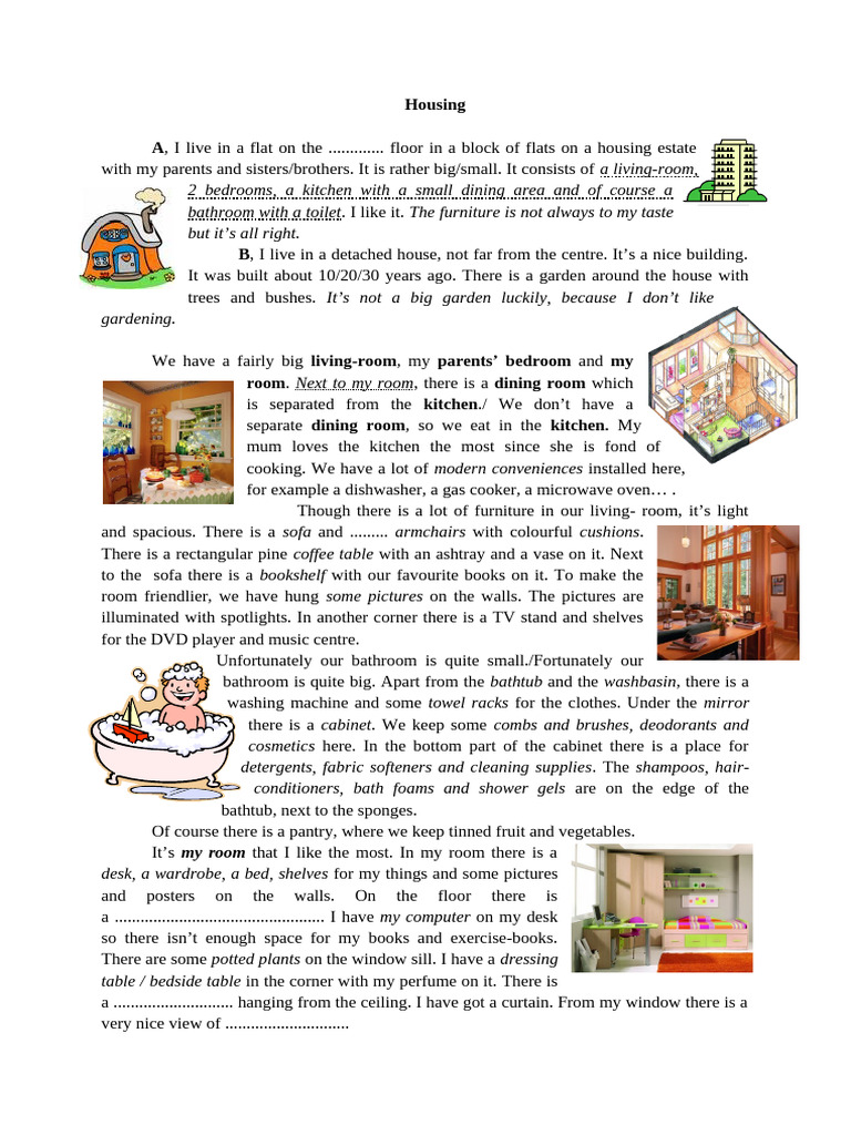 Housing 2 | PDF | Kitchen | Home