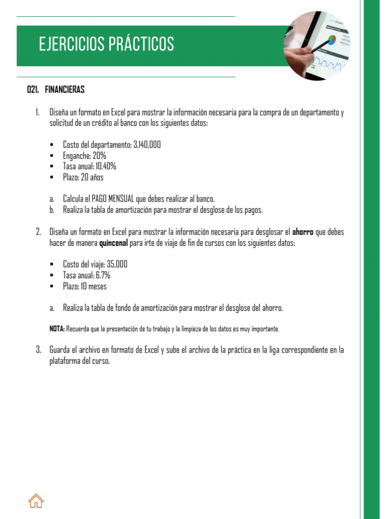 Ejercicios 8 | PDF | Microsoft Excel