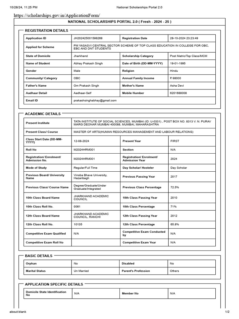 National scholarships portal 2 0 pdf identity document authentication