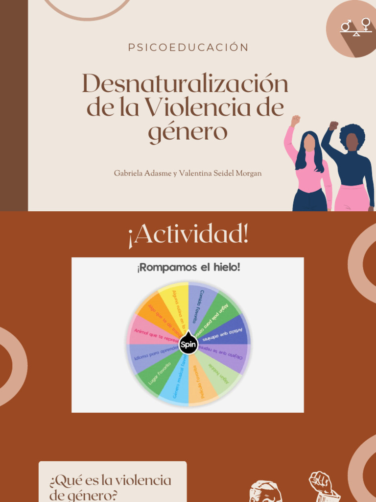 Tipos y Consecuencias de la Violencia de Género | PDF | Violencia | La ...