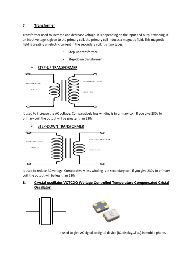 Transformer Types and Functions | PDF | Science & Mathematics