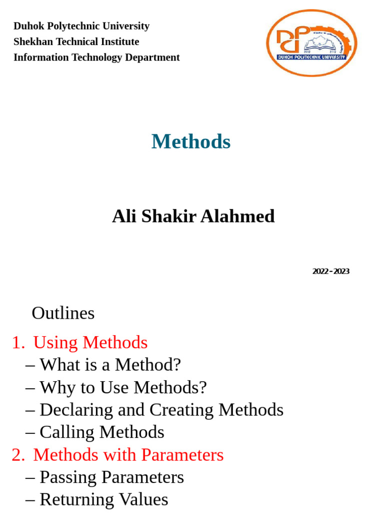 2343584758934 | PDF | Parameter (Computer Programming) | Method ...