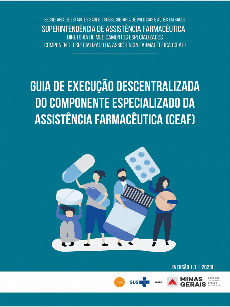 Descentralização do CEAF em Minas Gerais | PDF | Receita médica ...