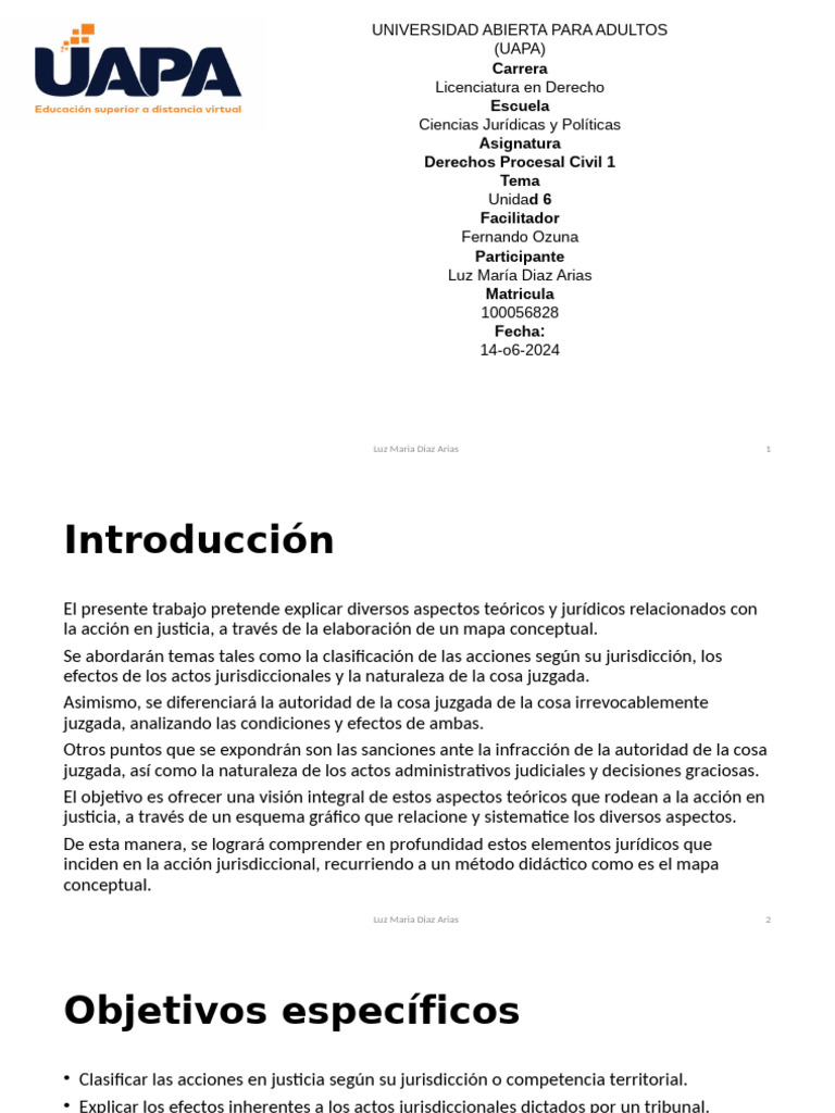 Derecho Procesal Civil 1 | PDF | Res Judicata | Sentencia (ley)