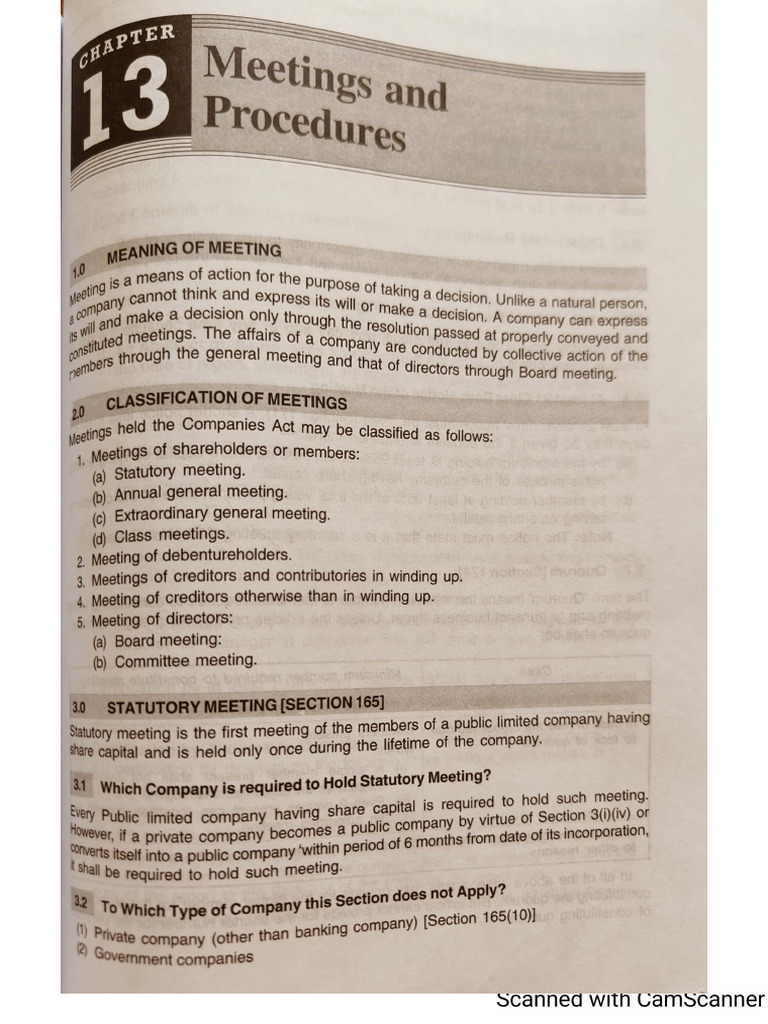 Unit 3 Management and Meeting | PDF