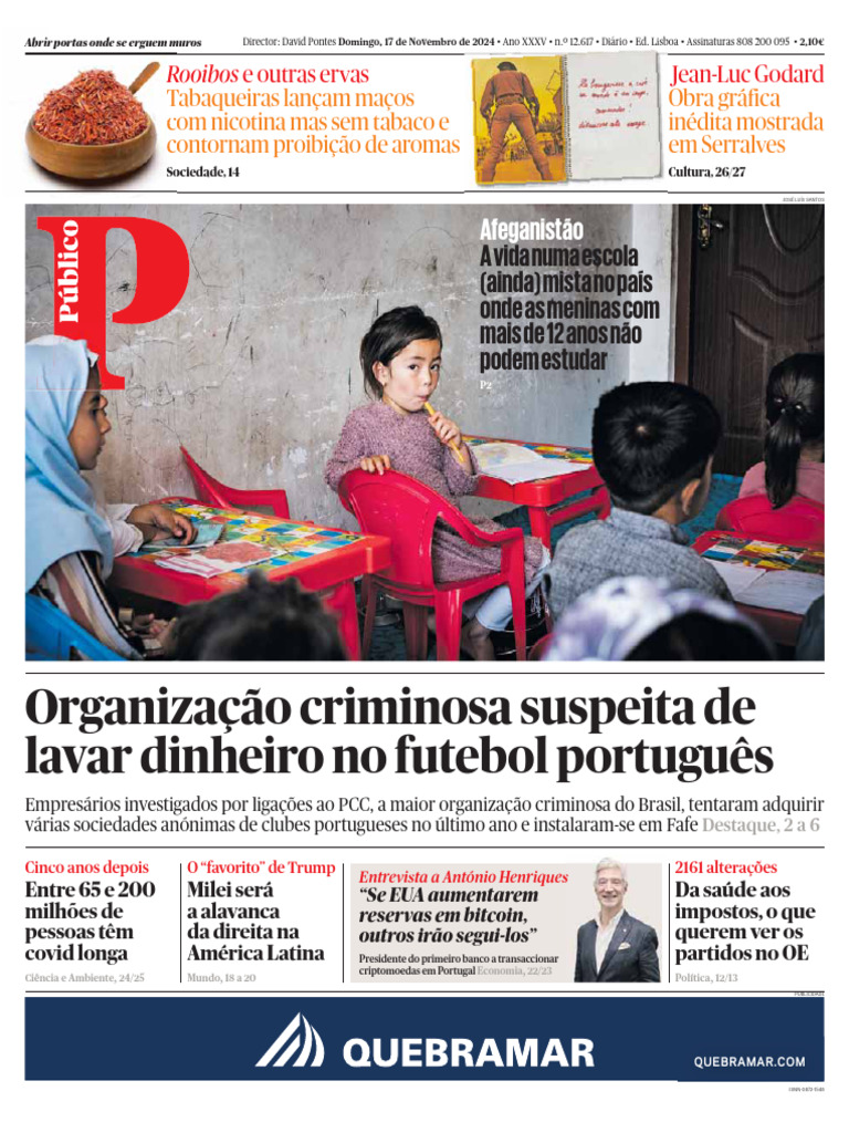 20241117-PT) Público LX | PDF | Portugal | Brasil