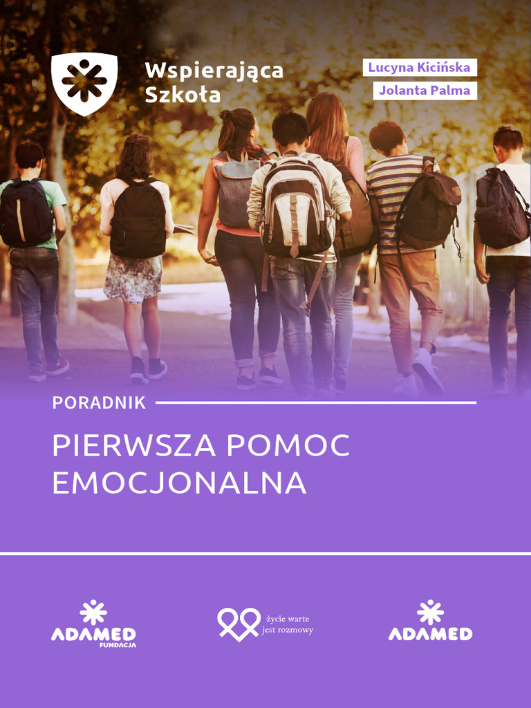 Fundacja Adamed Pierwsza Pomoc Emocjonalna W Ryzyku Samobojstwa U ...