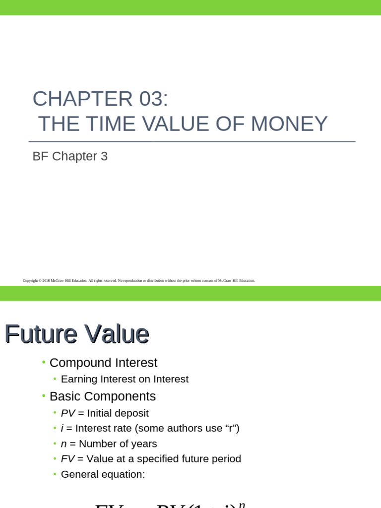 Topic 3 - Mathematics of Real Estate Finance | PDF | Present Value ...