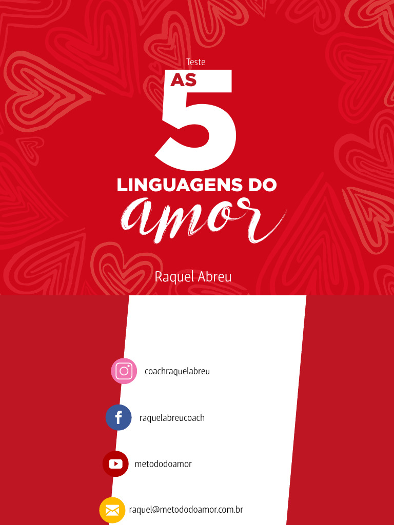 Teste das 5 Linguagens do Amor | PDF | Amor | Tempo