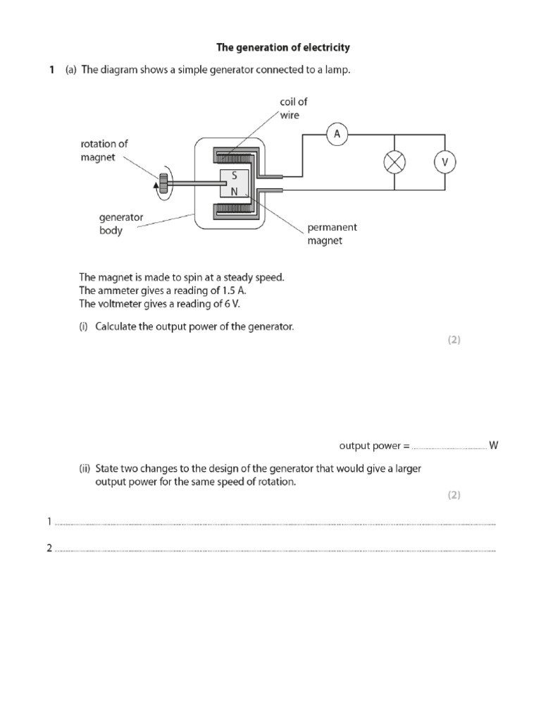 AC vs. DC: Power Generation Explained | PDF | Direct Current | Electric ...