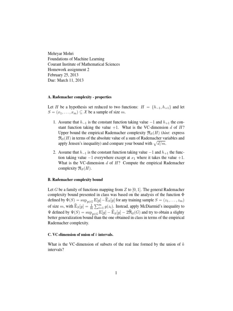 hw2 6 | PDF | Function (Mathematics) | Mathematics