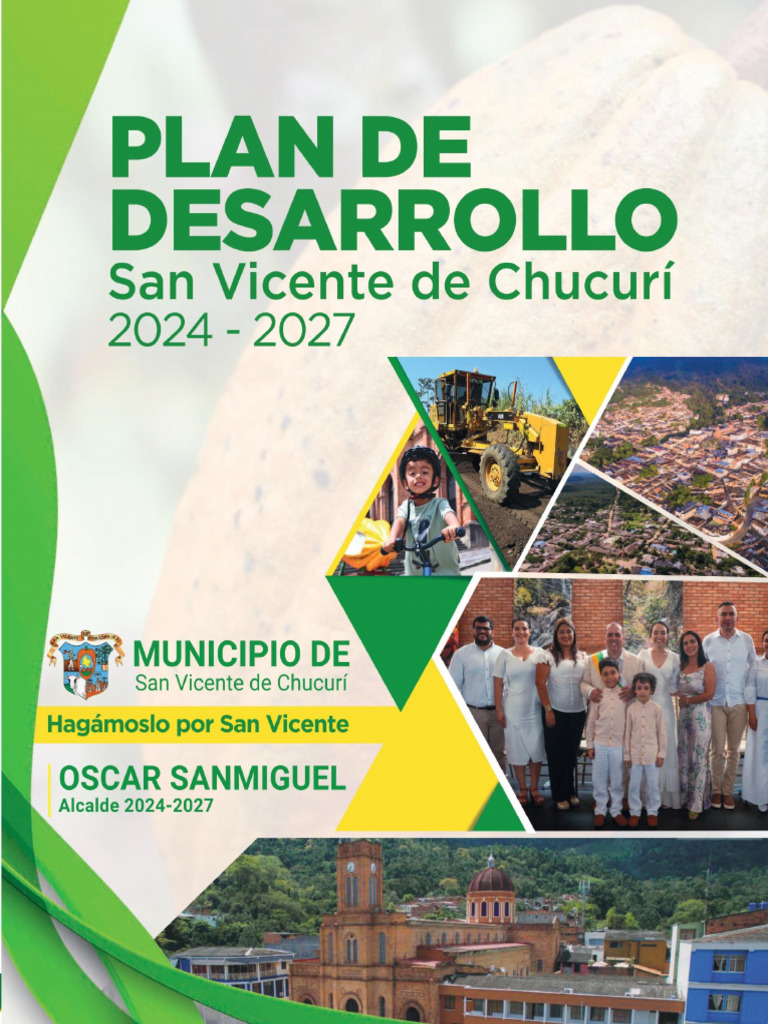 Plan de Desarrollo San Vicente 2024-2027 | PDF | Sustentabilidad ...