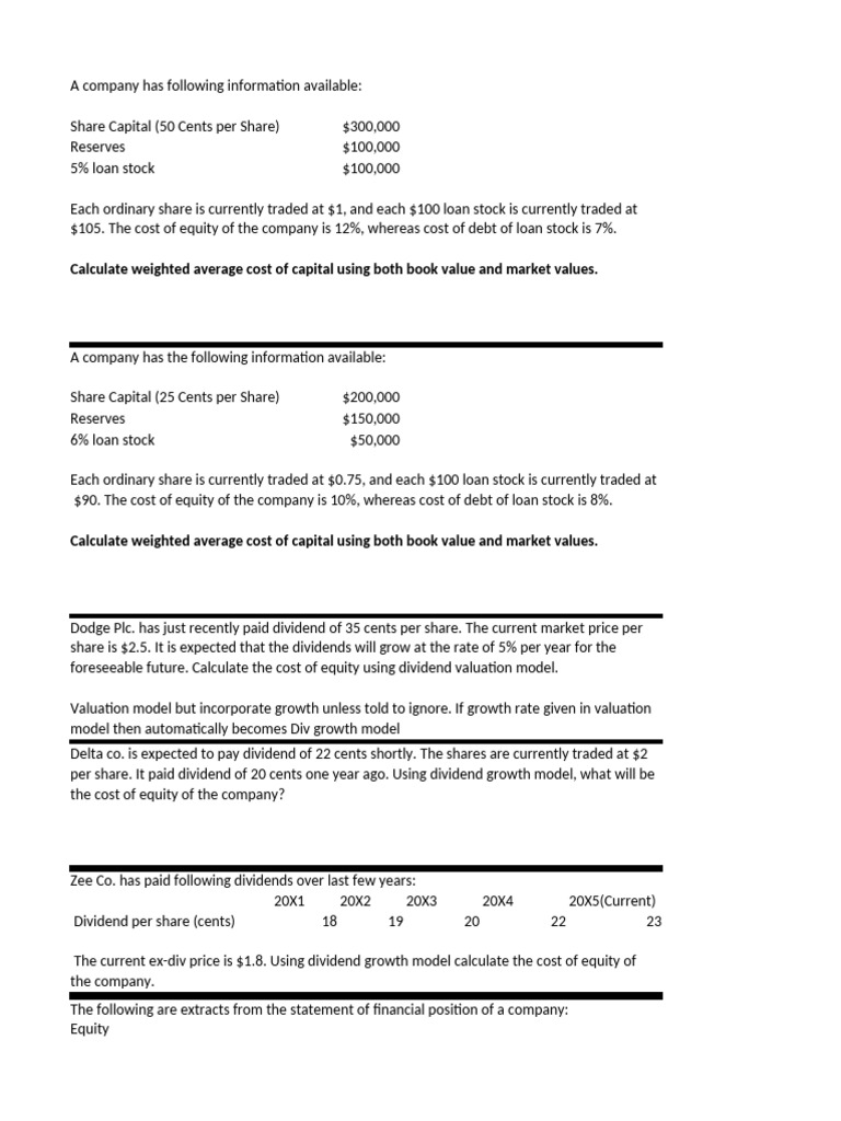 calculate-weighted-average-cost-of-capital-using-both-book-value-and