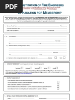 MIFireE Application Form & Annexes April 09