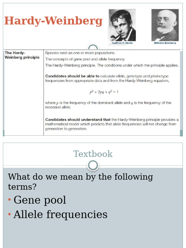 5 Hardy Weinberg | PDF | Dominance (Genetics) | Allele