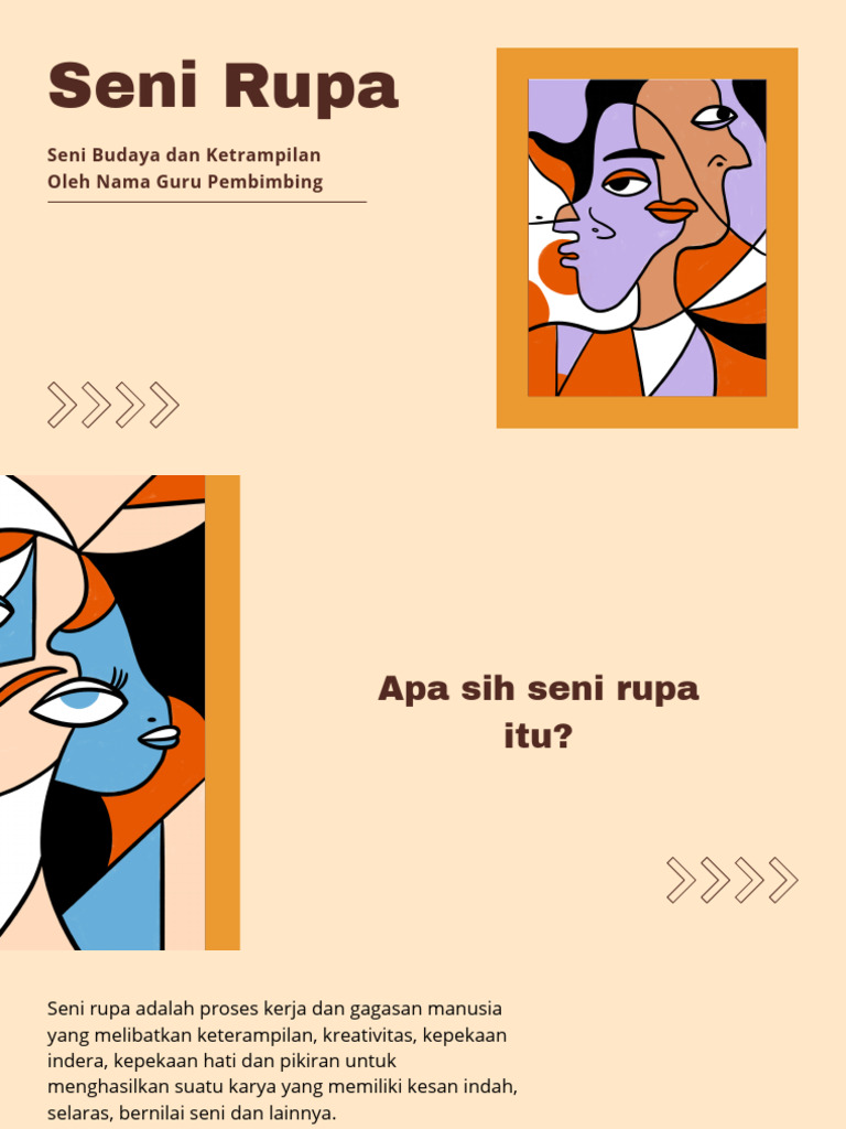 Jenis-Jenis Seni Rupa dan Contohnya | PDF