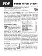 1AC Debate Outline Template | PDF | Decision Making | Policy