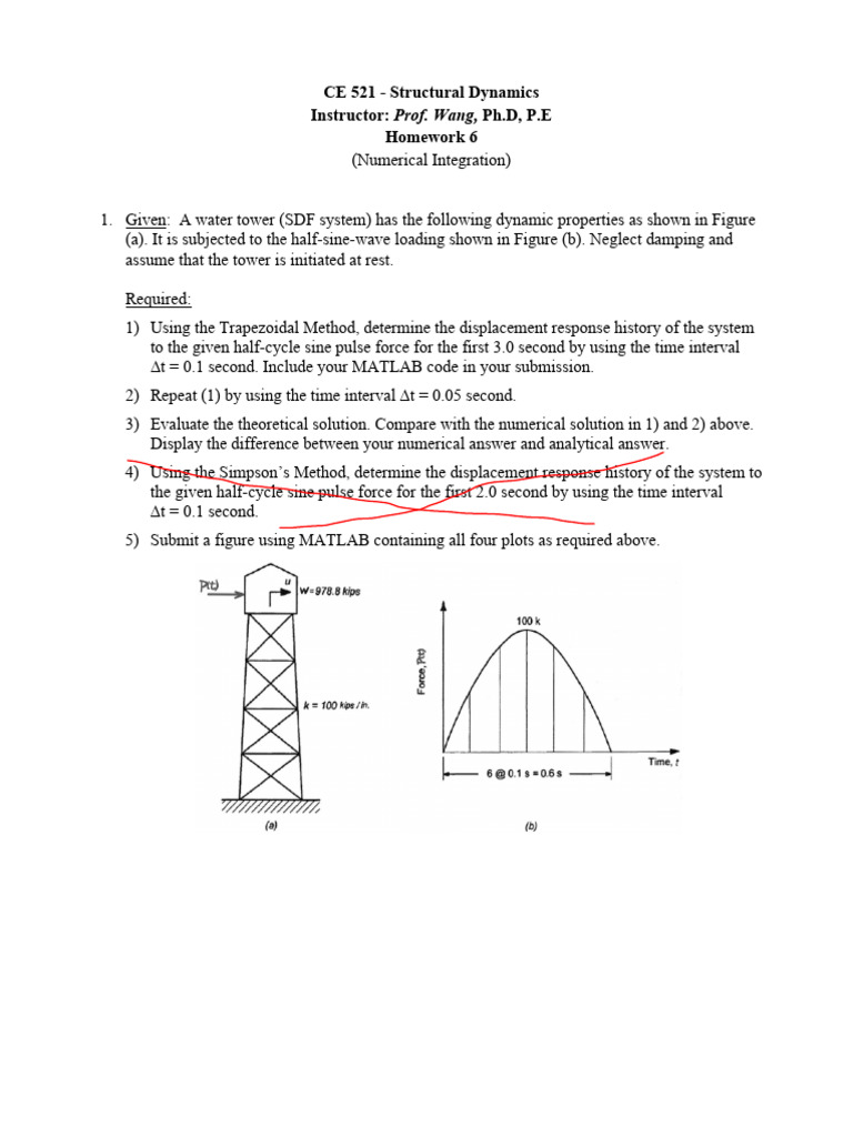 Homework 6 | PDF | Physics | Mechanical Engineering