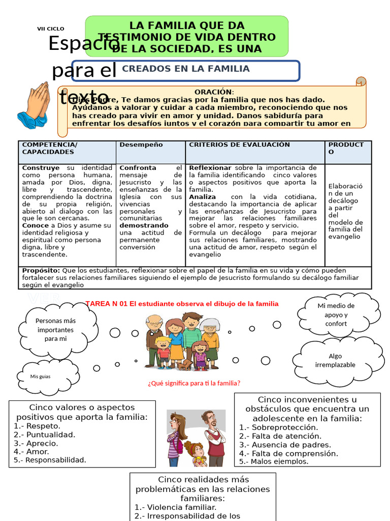 Importancia de la Familia y Valores Cristianos | PDF | Familia | Jesús