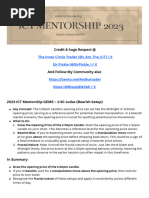 2016 ICT Mentorship Core Content Overview | PDF