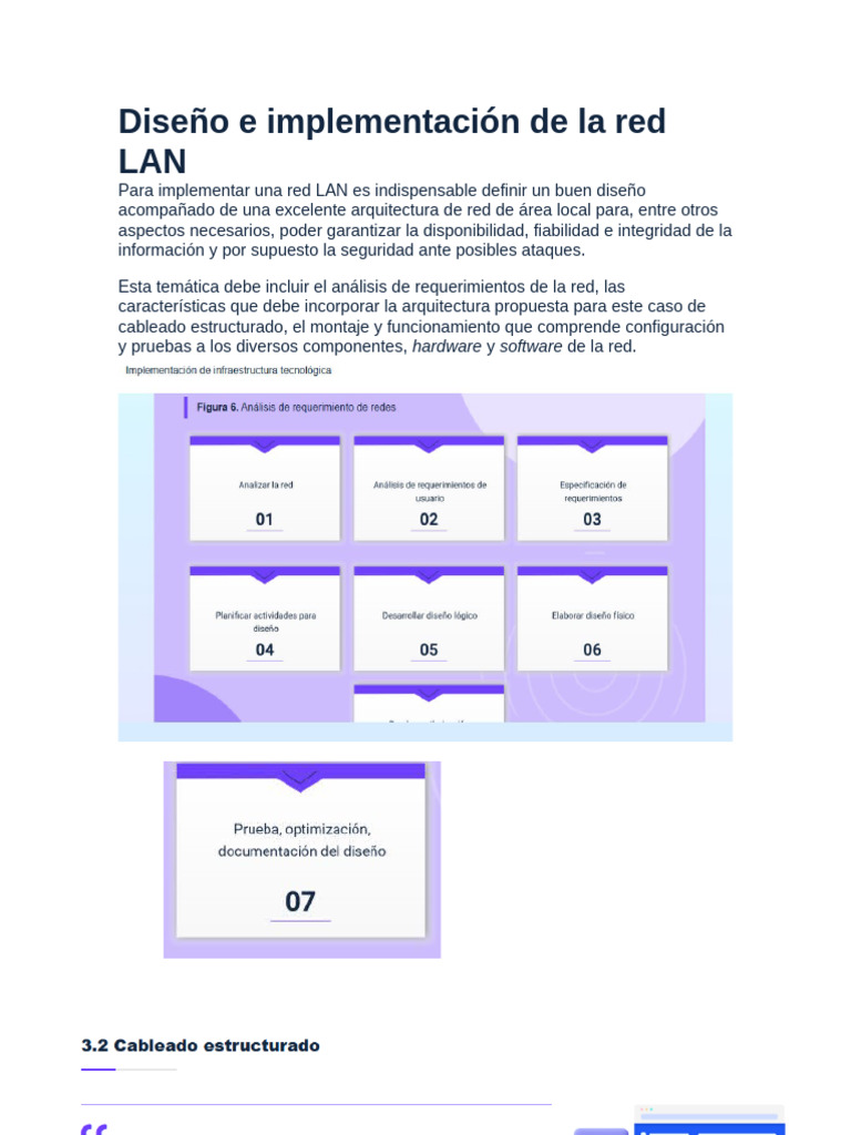 Diseño de Redes LAN y Cableado Estructurado | PDF | Red de computadoras ...