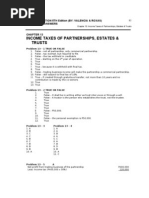 Chapt-13 Income Taxes - Partnerships, Estates &amp; Trusts