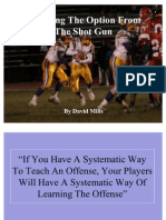 Installing an Option Offense from the Shotgun Formation