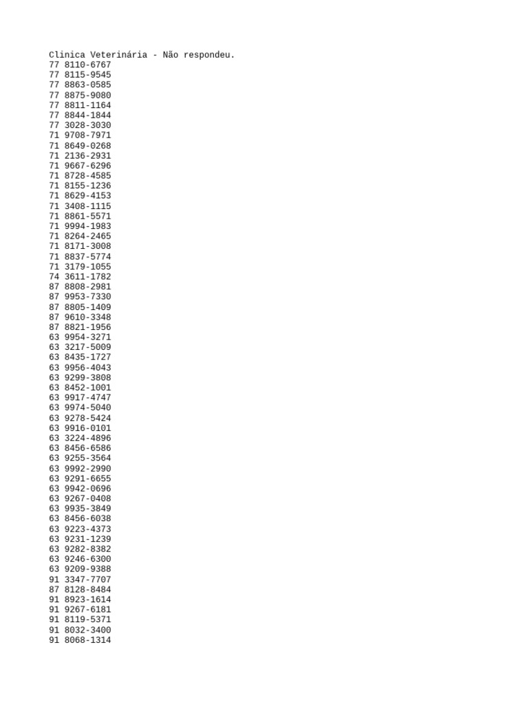 Lista do whats pdf tecnologia e engenharia