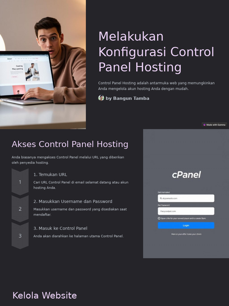 Konfigurasi Control Panel Hosting | PDF