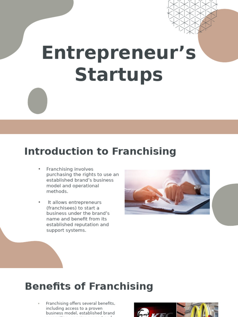 Comprehensive Guide to Franchising | PDF | Franchising | Business