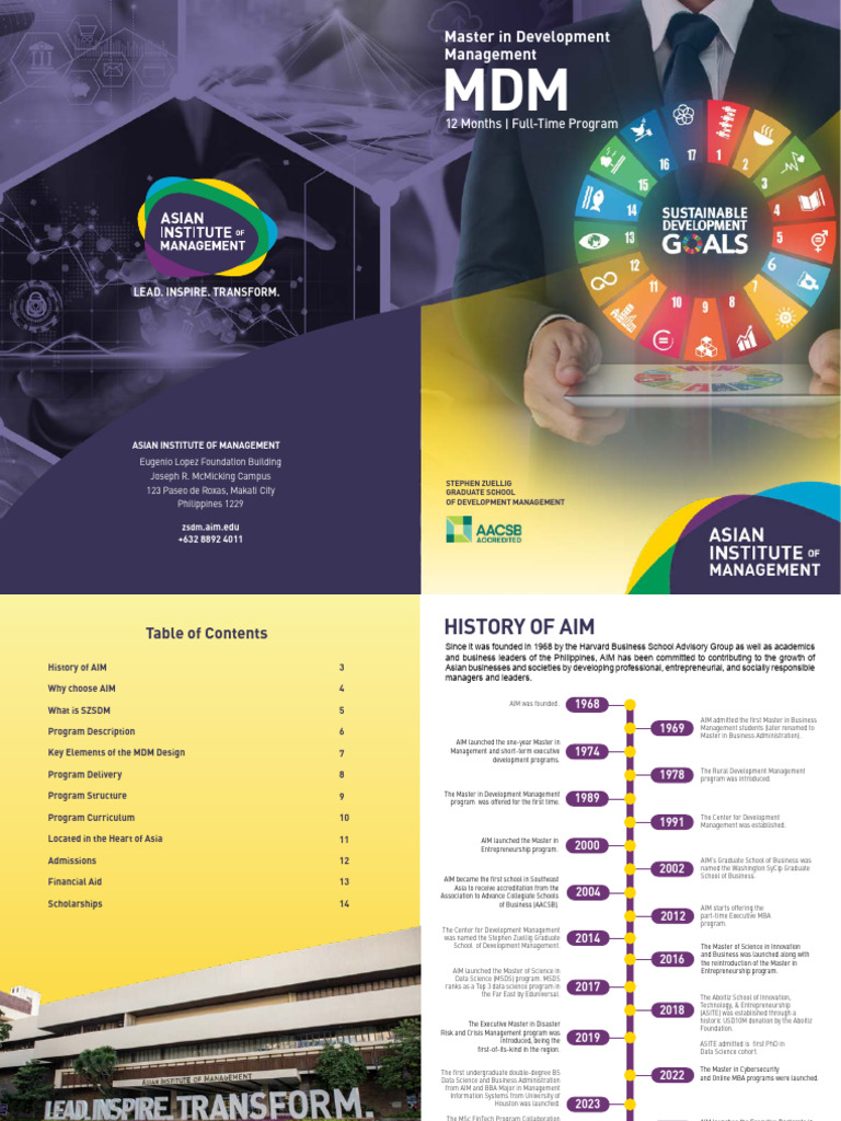 Master in Development Management Overview | PDF | Creativity | Metro Manila