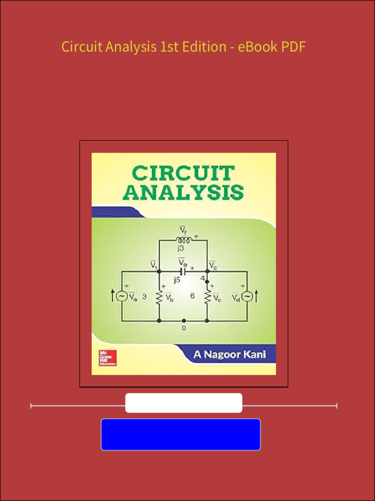 Circuit Analysis 1st Edition eBook PDF 2024 Scribd Download PDF