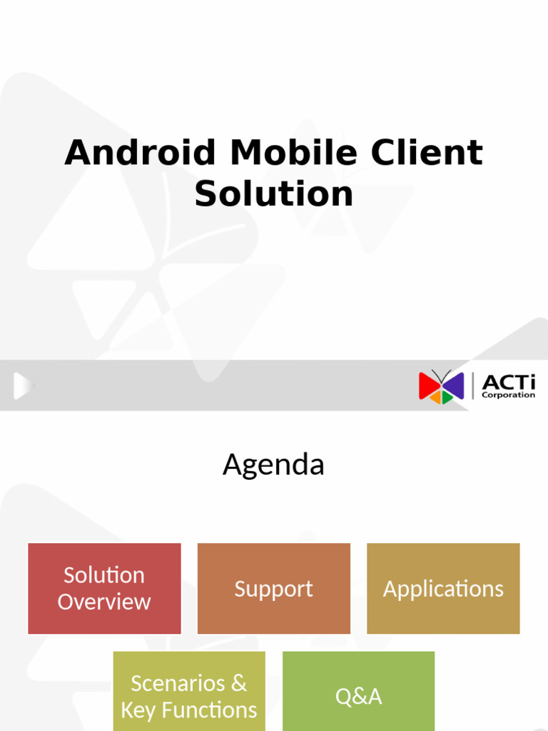 5) Android Mobile Client | PDF | Android (Operating System) | Smartphone