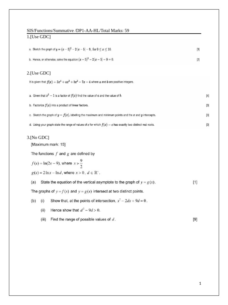 Functions SA | PDF