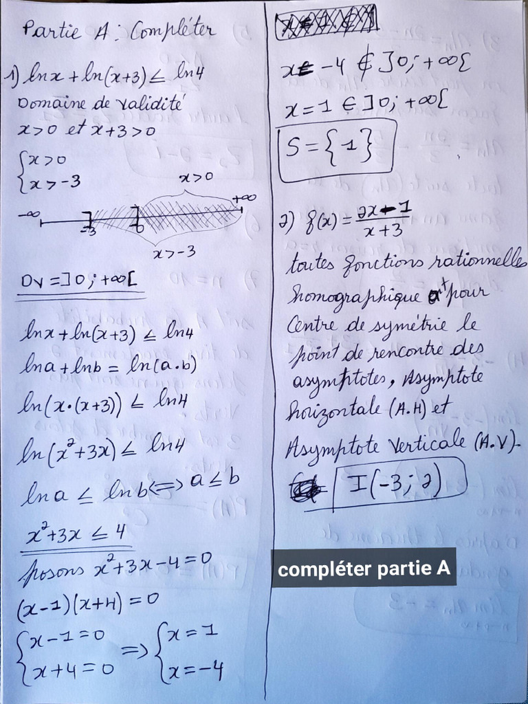 Correction Modã Le Math SMP | PDF