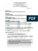 Informe de La Primera Semana de Desarrollo Institucional