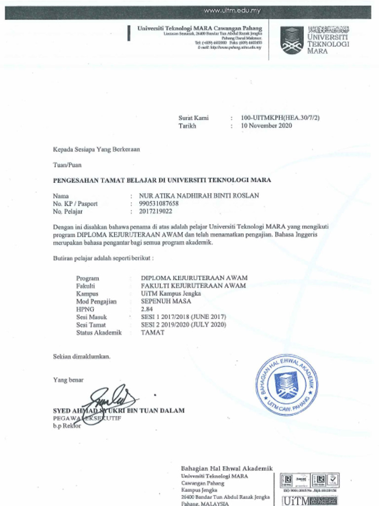 Sijil Diploma In Civil Engineering Pdf