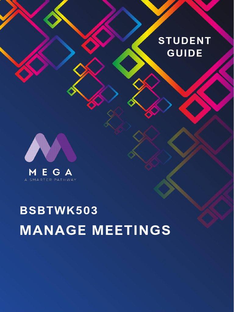 Effective Meeting Management Guide | PDF | Web Conferencing | Information