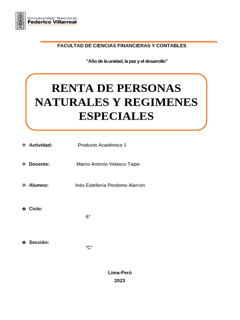 Tarea 1 | PDF | Impuestos | Impuesto sobre la renta