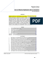 Texas Instruments 2005 DSP Control for Electro-hydraulic Servo Actuators