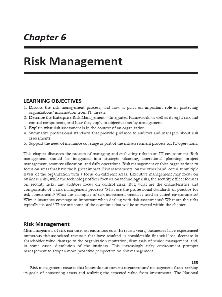 IT Risk Management Framework Overview | PDF | Risk Management | Risk