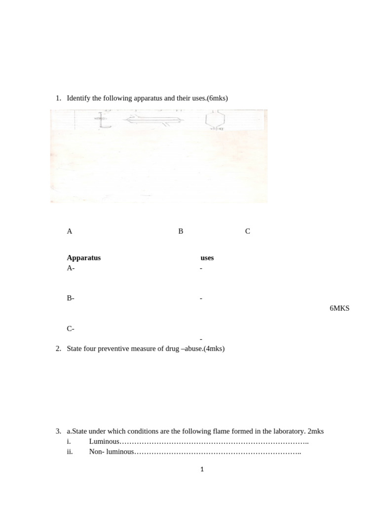 Chem Form 1 Pdf Acid Ph