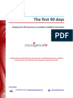 The First 90 Days For HR Leaders Whitepaper CourageousHR