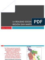 La Realidad Social de La Región San Martin