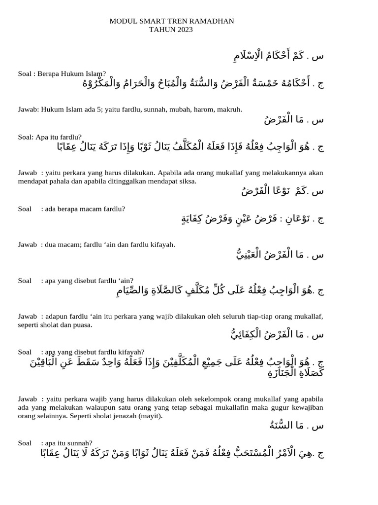 Materi Paskil Atjeng | PDF