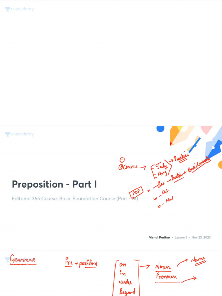 Preposition Part I With Anno 1701133392106 Pdf