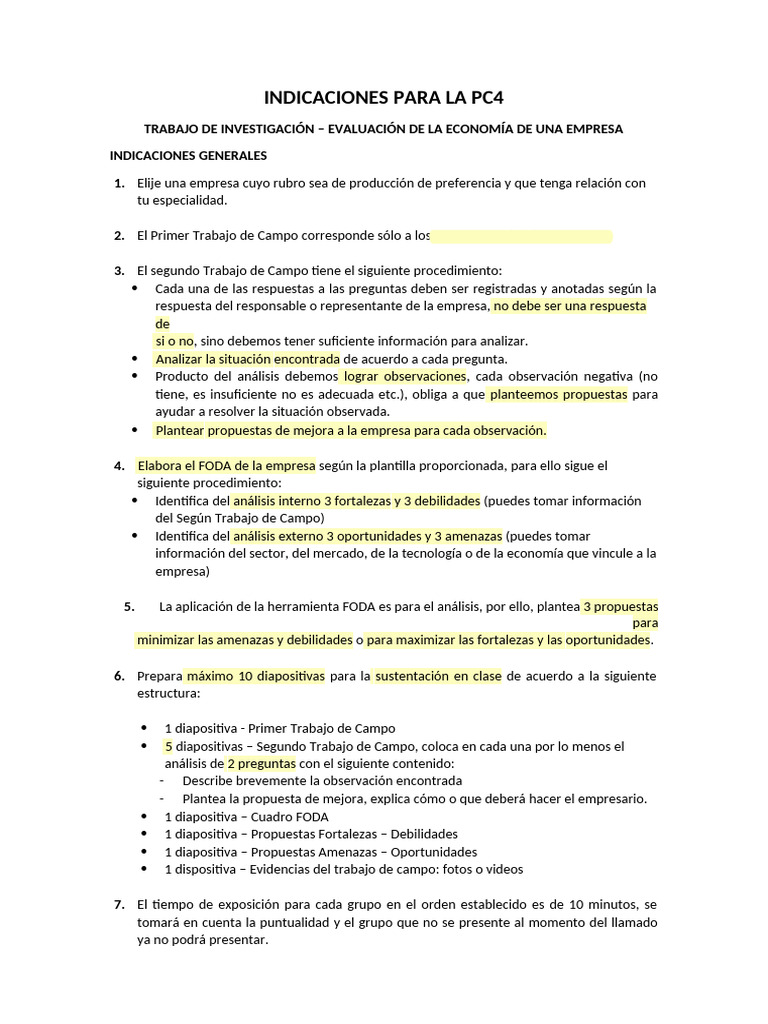 Análisis FODA y Propuestas de Mejora Empresarial | PDF | Análisis FODA ...