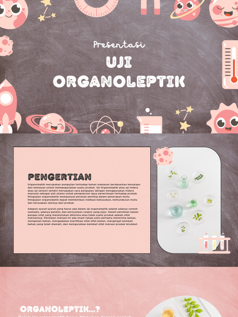 Uji Organoleptik | PDF